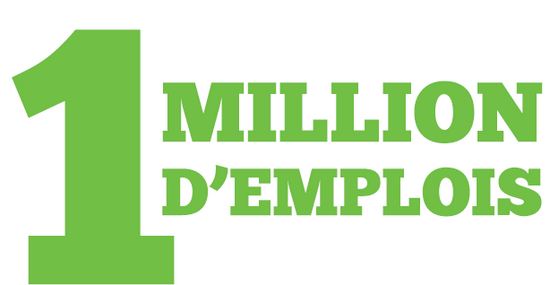 création de 1 million d'emploi en France